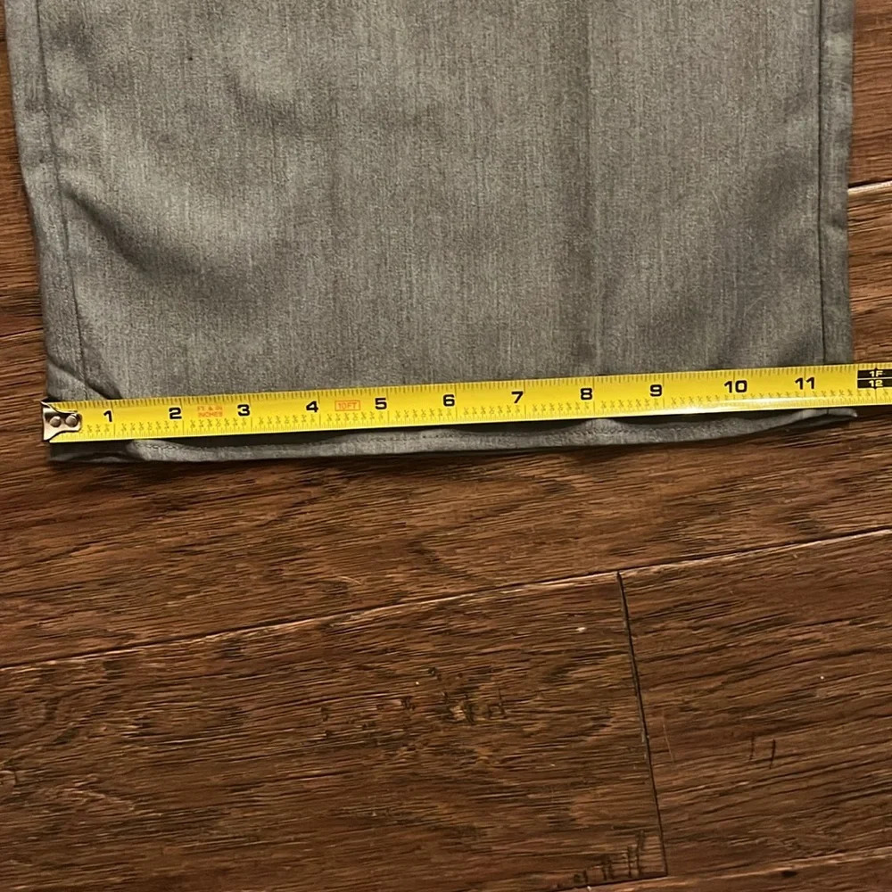 Fashion Nova Shatter the Ceiling Wise Leg Grey Trousers Size 1X - Picture 9 of 10
